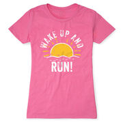 Women's Everyday Runners Tee - Wake Up And Run