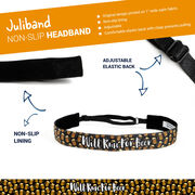 Athletic Juliband Non-Slip Headband - Will Run For Beer