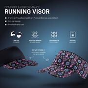 Running Comfort Performance Visor - Day of the Run