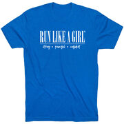 Running Short Sleeve T-Shirt - Run Like A Girl®