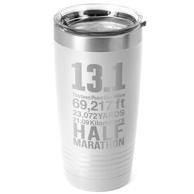 Running 20 oz. Double Insulated Tumbler - 13.1 Math Miles