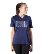 Women's Short Sleeve Tech Tee - Run With Inspiration