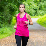 Women's Racerback Performance Tank Top - Half Marathoner 13.1 Miles