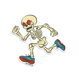 Running Sticker - Skelly Run