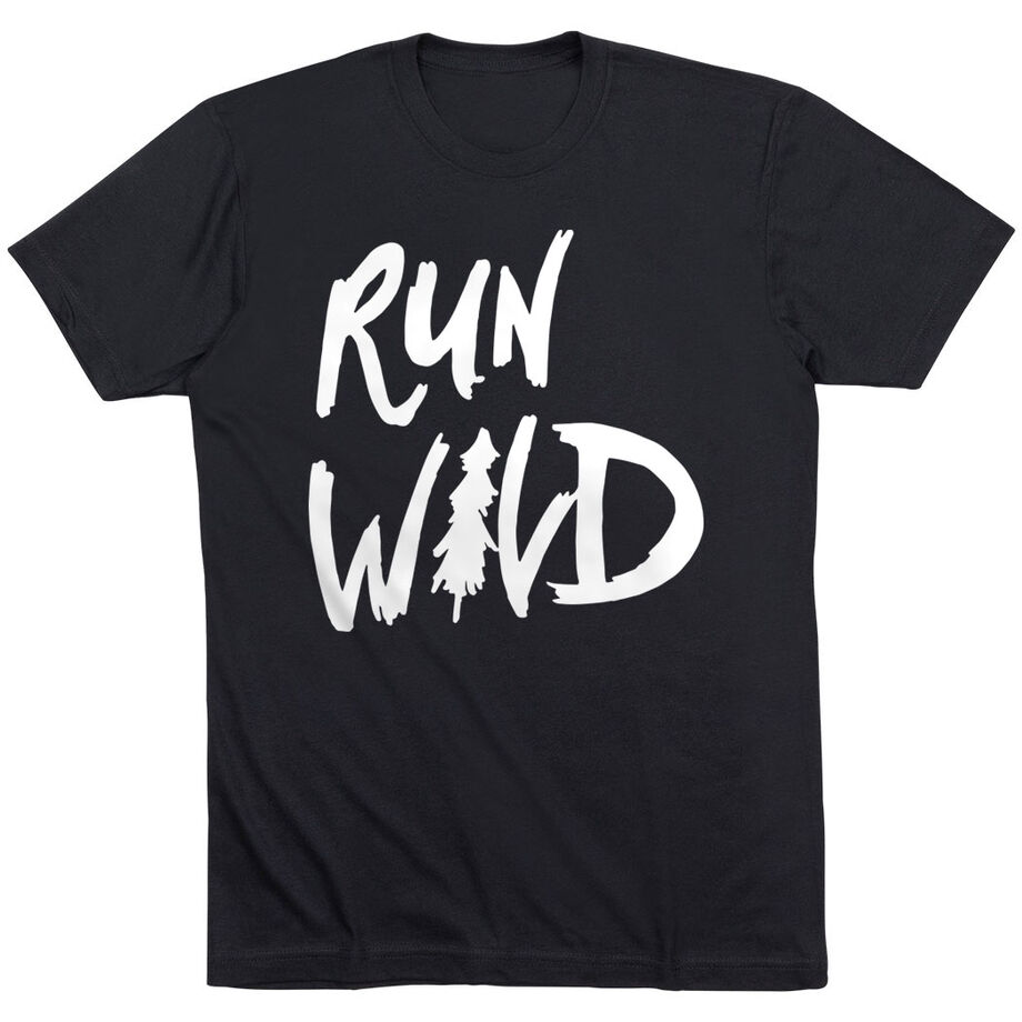 Running Short Sleeve T-Shirt - Run Wild Sketch