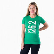 Women's Everyday Runners Tee 26.2 Marathon Vertical