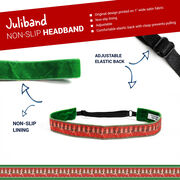 Athletic Juliband Non-Slip Headband - Christmas Sweater Run