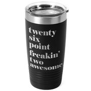 Running 20 oz. Double Insulated Tumbler - Run Mantra Awesome