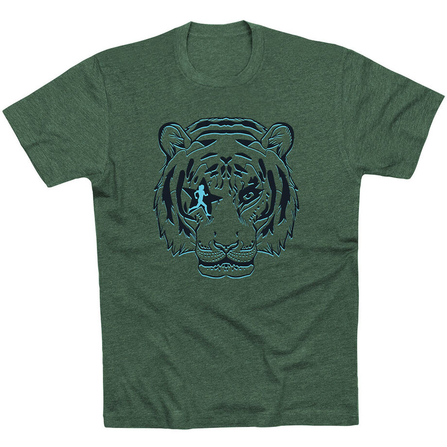 Running Short Sleeve T-Shirt - Eye Of The Tiger