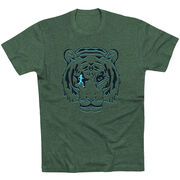 Running Short Sleeve T-Shirt - Eye Of The Tiger
