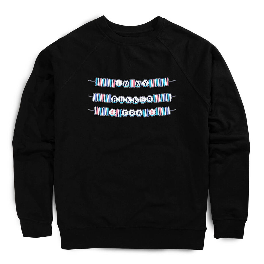 Running Raglan Crew Neck Sweatshirt - In My Runner Era