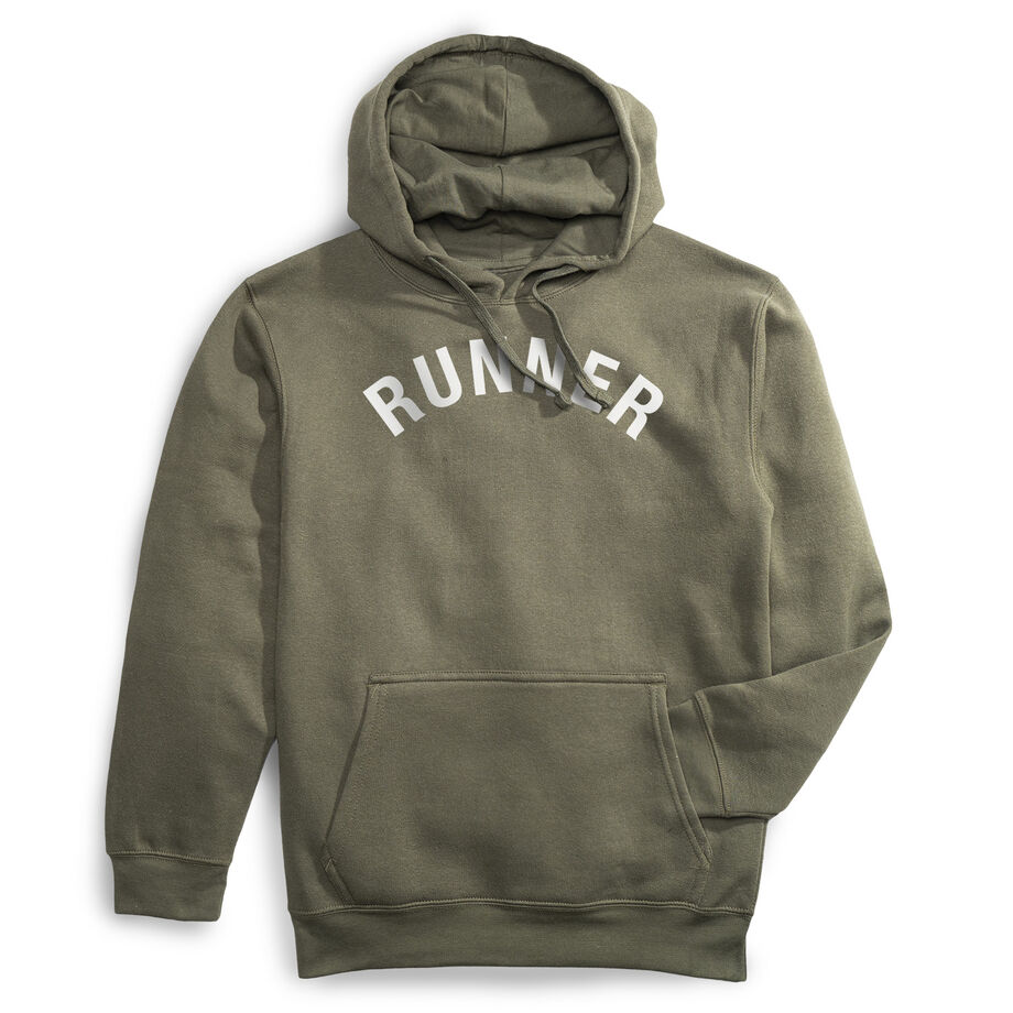 Statement Fleece Hoodie -  Runner Arc