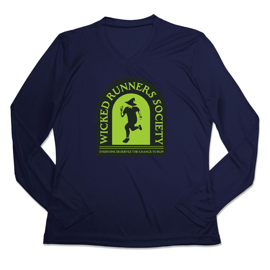 Society Long Sleeve Tee in Navy Society Long Sleeve Tee in Navy
