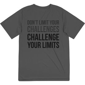 Running Short Sleeve Performance Tee - Don't Limit Your Challenges