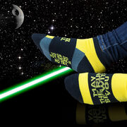 Socrates&reg; Woven Performance Sock - May the Run be with You