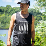 Men's Running Performance Tank Top - Because of the Brave