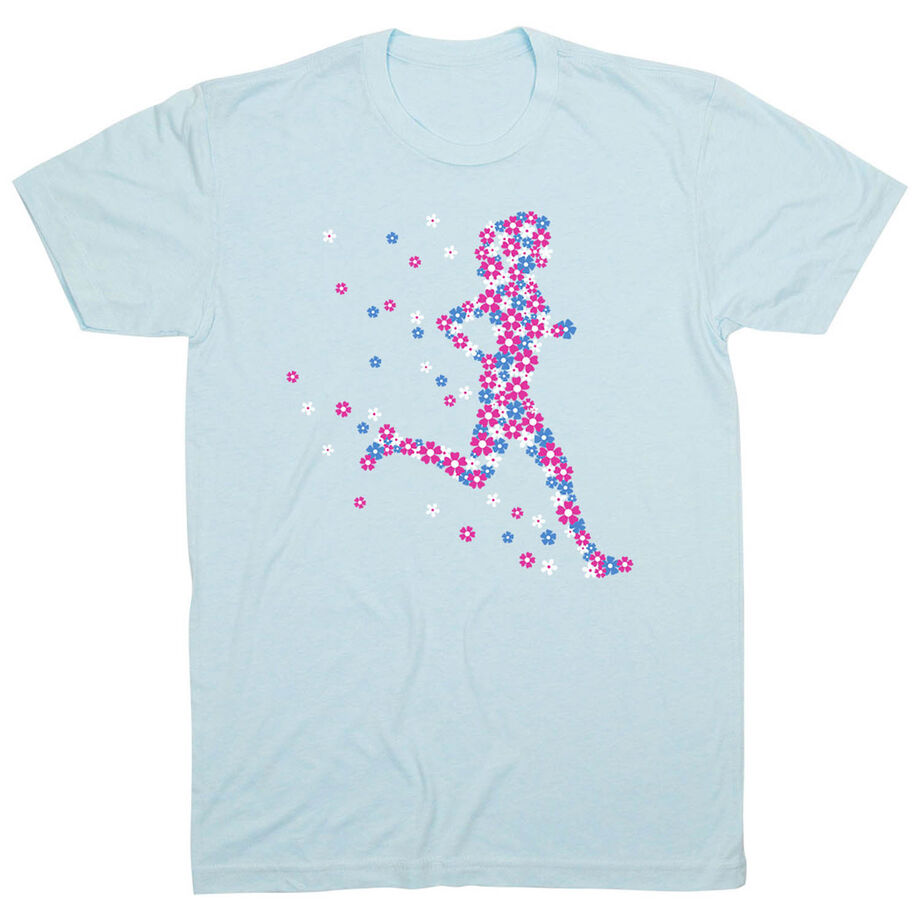 Running Short Sleeve T-Shirt - Summer Runner Girl