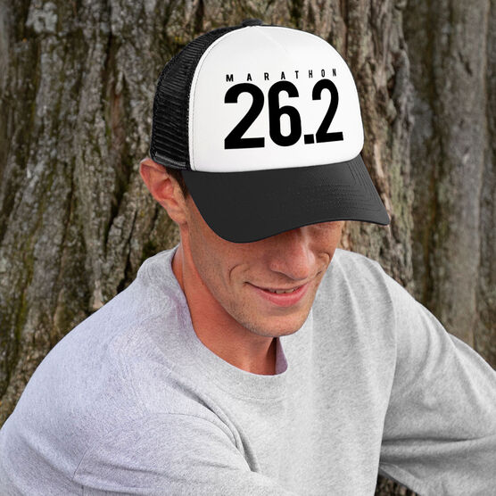 Running Trucker Hat 26 2 Marathon Running Gift Ideas Running Gifts