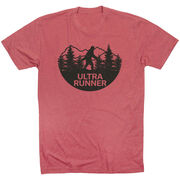 Running Short Sleeve T-Shirt - Ultra Runner Bigfoot