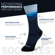 Socrates® Mid-Calf Performance Socks - Go Confidently