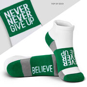 Socrates® Woven Performance Socks Never Never Give Up