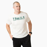 Running Short Sleeve T-Shirt - Trails Over Treadmills