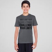 Running Short Sleeve Performance Tee - Don't Limit Your Challenges