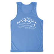 Men's Running Performance Tank Top - Into the Forest I Go