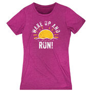 Women's Everyday Runners Tee - Wake Up And Run