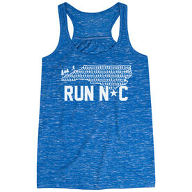 Flowy Racerback Tank Top - Run North Carolina