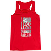 Flowy Racerback Tank Top - A Road Less Traveled - Marathoner