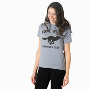 Running Short Sleeve T-Shirt - Run Club Lone Wolf