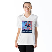 Women's Short Sleeve Tech Tee - Stars and Strides