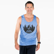 Men's Running Performance Tank Top - Ultra Runner Bigfoot
