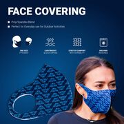 Face Cover- Gone for a Run Logo Pattern