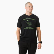 Running Short Sleeve T-Shirt - Born to Dilly Dally