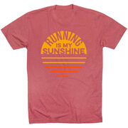 Running Short Sleeve T-Shirt - Running is My Sunshine