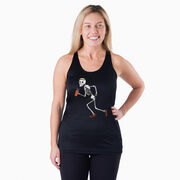 Women's Racerback Performance Tank Top - Never Stop Running