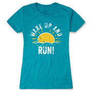 Women's Everyday Runners Tee - Wake Up And Run