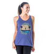 Women's Everyday Tank Top - Beach Runner Girl