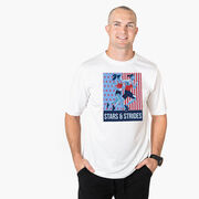 Men's Running Short Sleeve Performance Tee - Stars and Strides