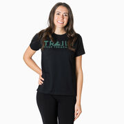 Running Short Sleeve T-Shirt - Trails Over Treadmills