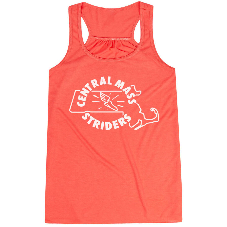 Flowy Racerback Tank Top - Central Mass Striders