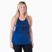 Women's Racerback Performance Tank Top - Lone Wolf Runners Club