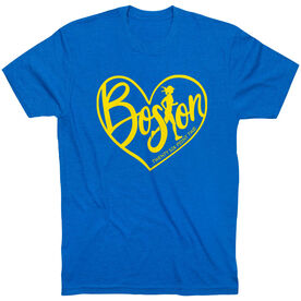 Running Short Sleeve T-Shirt - Love The Run Boston 26.2