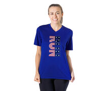 Women's Short Sleeve Tech Tee - Patriotic Run