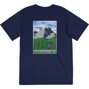Men's Running Short Sleeve Performance Tee - Into the Forest