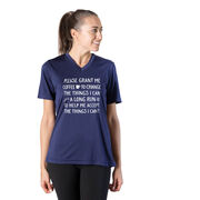 Women's Short Sleeve Tech Tee - Please Grant Me Coffee