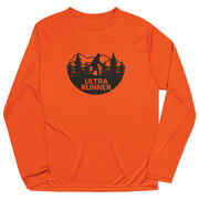 Men's Running Long Sleeve Performance Tee - Ultra Runner Bigfoot