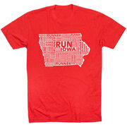 Running Short Sleeve T-Shirt - Iowa State Runner 